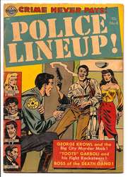 Police Line-Up #4 (1951 - 1952) Comic Book Value