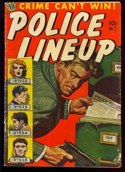 Police Line-Up #1 (1951 - 1952) Comic Book Value