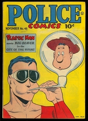 Police Comics #48 (1941 - 1953) Comic Book Value