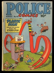 Police Comics #45 (1941 - 1953) Comic Book Value