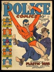 Police Comics #14 (1941 - 1953) Comic Book Value