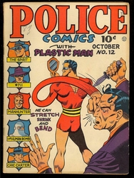 Police Comics #12 (1941 - 1953) Comic Book Value