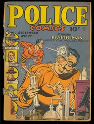 Police Comics #11 (1941 - 1953) Comic Book Value