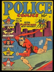 Police Comics #10 (1941 - 1953) Comic Book Value