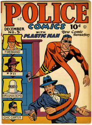 Police Comics #5 (1941 - 1953) Comic Book Value