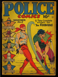Police Comics #4 (1941 - 1953) Comic Book Value
