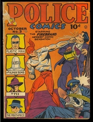 Police Comics #3 (1941 - 1953) Comic Book Value