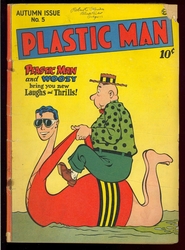 Plastic Man #5 (1943 - 1956) Comic Book Value