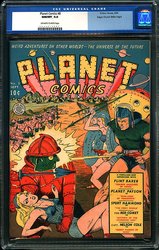 Planet Comics #8 (1940 - 1954) Comic Book Value