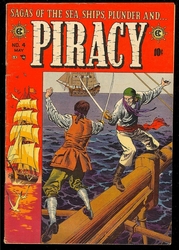 Piracy #4 (1954 - 1955) Comic Book Value