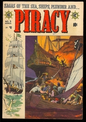 Piracy #3 (1954 - 1955) Comic Book Value