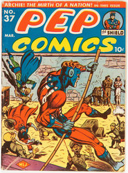 Pep Comics #37 (1940 - 1987) Comic Book Value