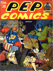Pep Comics #30 (1940 - 1987) Comic Book Value