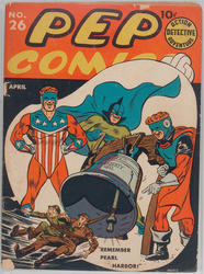 Pep Comics #26 (1940 - 1987) Comic Book Value