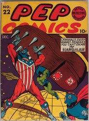 Pep Comics #22 (1940 - 1987) Comic Book Value