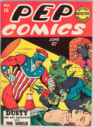 Pep Comics #16 (1940 - 1987) Comic Book Value