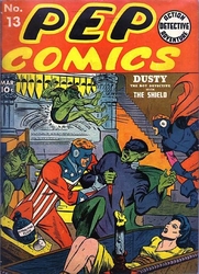 Pep Comics #13 (1940 - 1987) Comic Book Value