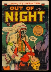 Out of the Night #8 (1952 - 1954) Comic Book Value