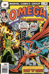 Omega The Unknown #3 30 Cent Variant (1976 - 1977) Comic Book Value