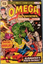 Omega The Unknown #2 30 Cent Variant (1976 - 1977) Comic Book Value