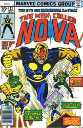 Nova #13 35 Cent Variant (1976 - 1979) Comic Book Value