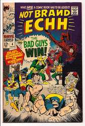 Not Brand Echh #4 (1967 - 1969) Comic Book Value