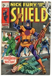 Nick Fury, Agent of S.H.I.E.L.D. #15 (1968 - 1971) Comic Book Value