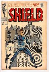 Nick Fury, Agent of S.H.I.E.L.D. #4 (1968 - 1971) Comic Book Value