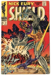 Nick Fury, Agent of S.H.I.E.L.D. #2 (1968 - 1971) Comic Book Value