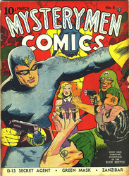 Mystery Men Comics #8 (1939 - 1942) Comic Book Value