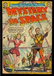 Mystery in Space #9 (1951 - 1981) Comic Book Value