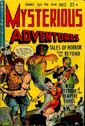 Mysterious Adventures #1 (1951 - 1955) Comic Book Value