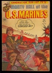 Monty Hall of the U.S. Marines #8 (1951 - 1953) Comic Book Value