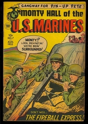 Monty Hall of the U.S. Marines #7 (1951 - 1953) Comic Book Value