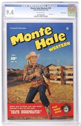 Monte Hale Western #76 (1948 - 1956) Comic Book Value