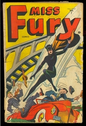 Miss Fury Comics #7 (1942 - 1946) Comic Book Value