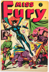 Miss Fury Comics #4 (1942 - 1946) Comic Book Value