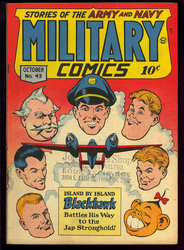 Military Comics #43 (1941 - 1945) Comic Book Value