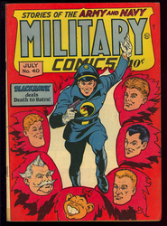 Military Comics #40 (1941 - 1945) Comic Book Value
