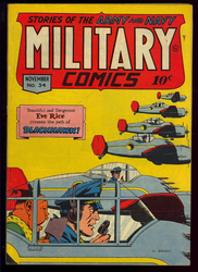Military Comics #34 (1941 - 1945) Comic Book Value