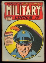 Military Comics #31 (1941 - 1945) Comic Book Value