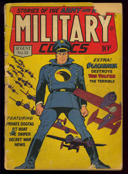 Military Comics #21 (1941 - 1945) Comic Book Value