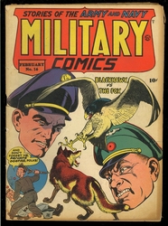 Military Comics #16 (1941 - 1945) Comic Book Value