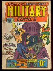 Military Comics #9 (1941 - 1945) Comic Book Value