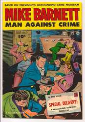 Mike Barnett, Man Against Crime #4 (1951 - 1952) Comic Book Value