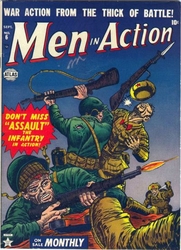 Men in Action #6 (1952 - 1952) Comic Book Value