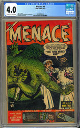 Menace #4 (1953 - 1954) Comic Book Value