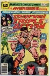 Marvel Triple Action #30 30 Cent Variant (1972 - 1979) Comic Book Value