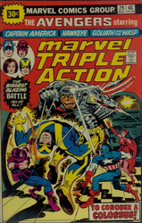 Marvel Triple Action #29 30 Cent Variant (1972 - 1979) Comic Book Value