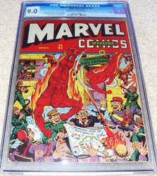Marvel Mystery Comics #41 (1939 - 1949) Comic Book Value